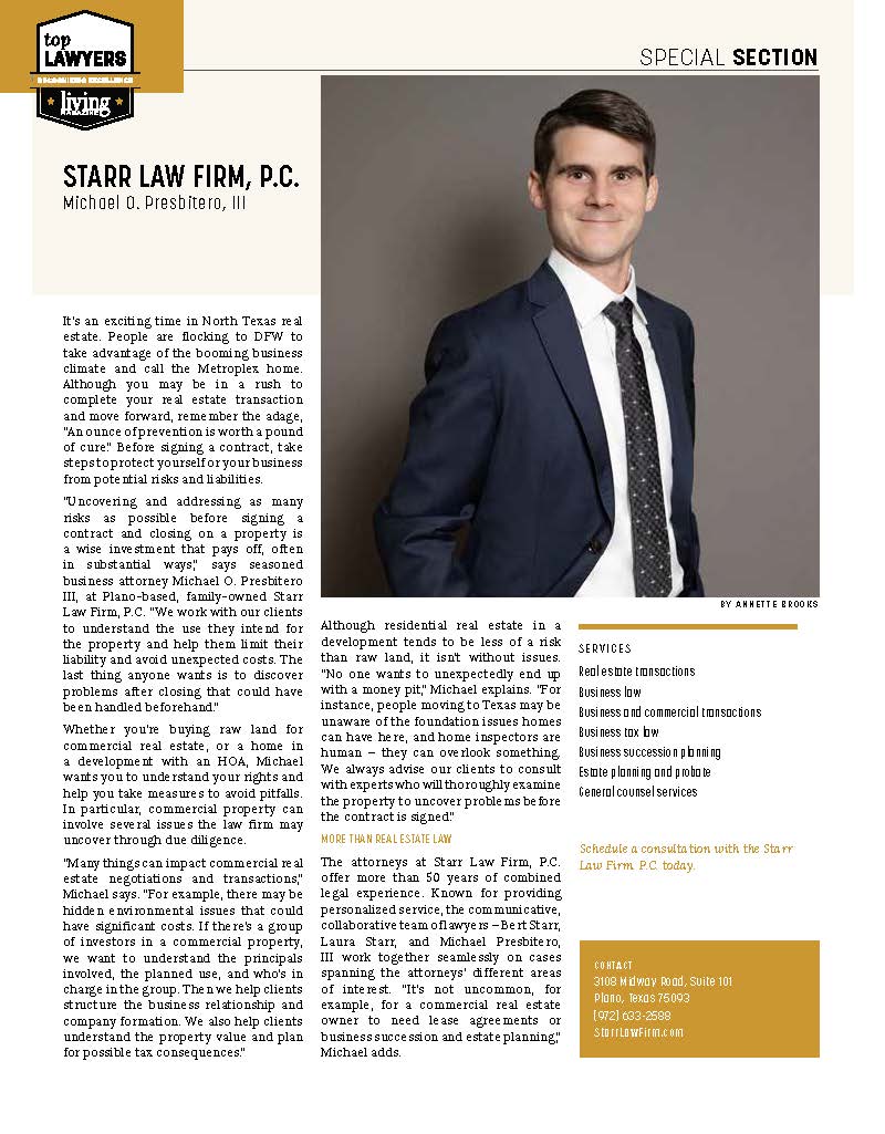 Starr Law Firm (FP) Profile